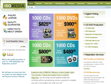 Tablet Screenshot of isomediainc.com